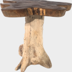 HŘÍBEK 69x67x62cm- stolek z teaku