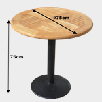 Jídelní stůl VARENA ⌀ 75cm
