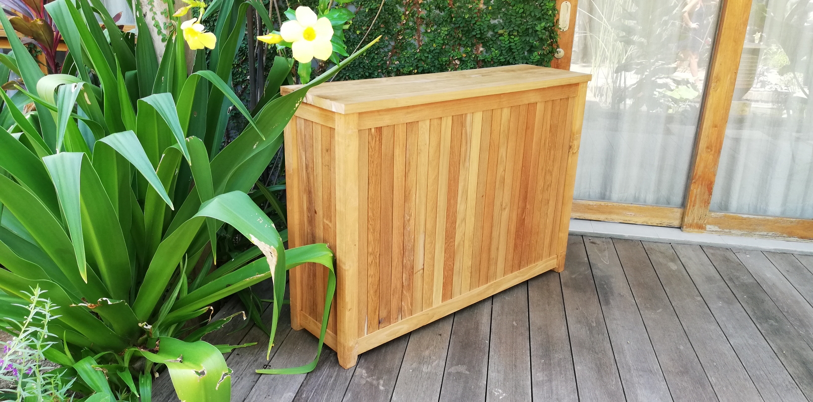 TV SKŘÍŇKA - skříňka z teaku - kvalitní ratanový, teakový nábytek od RATTAN STUDIO