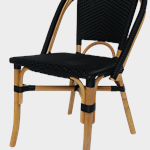 Židle BISTRO-černá